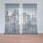 Sablio Záclony Noční New York: 2ks 150x250cm – Hledejceny.cz