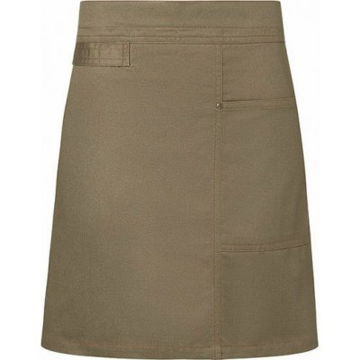 Karlowsky Zástěra keprového vzhledu s popruhy z tkaniny zástěry khaki 70 x 50 cm KY114 – Hledejceny.cz