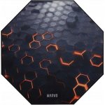 Pro hráče, podložka pod křeslo, Marvo, GM03, 1100 x 1100 černá, protiskluzová – Zboží Živě