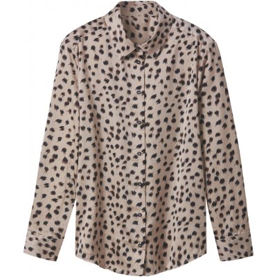 esmara Dámská saténová blůza leopardí vzor – Zboží Dáma