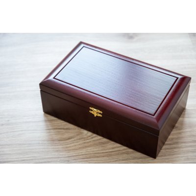 Dřevěný box LUX na šachové figurky – Zboží Živě