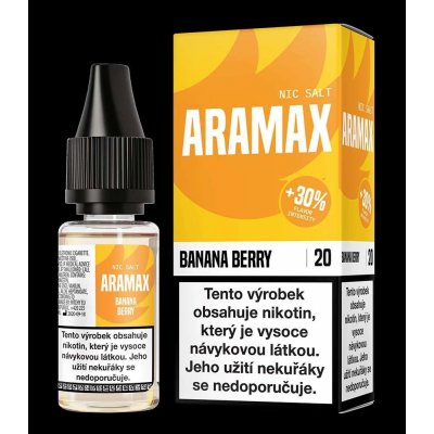 Aramax Salt Banana Berry 10 ml 20 mg – Zbozi.Blesk.cz