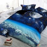 Xpose 3D bavlna povlečení Vesmír 140x200 70x90 – Hledejceny.cz