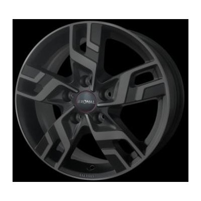 Ronal r64 7x17 5x108 ET46 jetblack – Hledejceny.cz