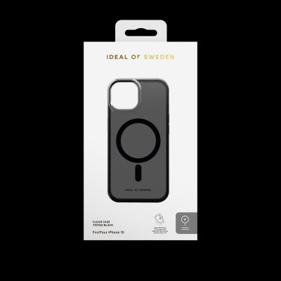 iDeal Of Sweden Clear Case s Magsafe Apple iPhone 15, tinted černé – Hledejceny.cz