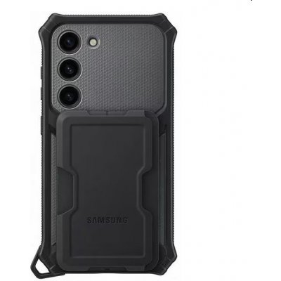 Pouzdro Rugged Gadget Samsung Galaxy S23, titan s odnímatelným úchytem – Zboží Mobilmania