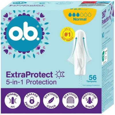 O.B. Extra Protect Normal 56 ks – Zboží Dáma