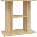 Vidaxl stojan dub sonoma kompozitní dřevo 60 x 30 x 60 cm – Zboží Dáma