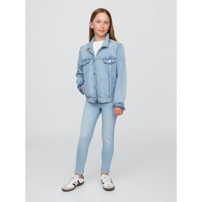 GAP Dětské džíny jeggings stretch Modrá – Zboží Dáma