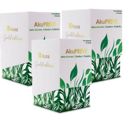 Akuna AkuPREVE 3 x 60 kapslí – Hledejceny.cz
