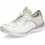 Rieker Dámské polobotky L3294-80 bílá S6 – Sleviste.cz