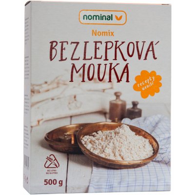 Nominal Bezlepková mouka Nomix 500 g – Zbozi.Blesk.cz