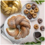 Nordic Ware forma na bábovku 75. Anniversary Propletená zlatá 2,84 l – Zboží Mobilmania