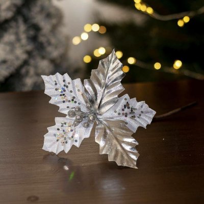 Dekor. květ 10cm zápich X3581/1 – Hledejceny.cz