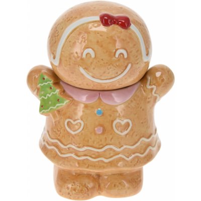 Home Styling Collection Vánoční nádoba ve tvaru perníku 15 x 19 cm COOKIE – Hledejceny.cz