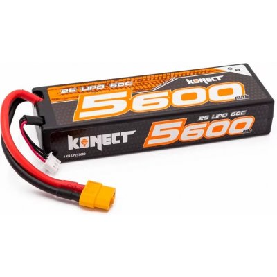 KONECT LiPo 5600mah 7.4V 60C 2S1P 41,4Wh XT60 KONECT – Hledejceny.cz