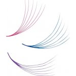 Luxury Lashes 6D Premium Řasy v hotovém vějířku, Color MIX barev Zakřivení umělých řas: CC, Délka umělých řas: 11 mm, Tloušťka řas: 007 – Zboží Mobilmania