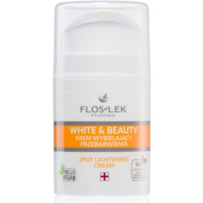 FlosLek Pharma White & Beauty bělicí krém pro lokální ošetření (Lightening Complex 5%, Shea Butter 3%) 50 ml – Zboží Dáma