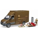 SIKU Super UPS doručovací auto Mercedes-Benz Sprinter 1:50 – Zboží Dáma