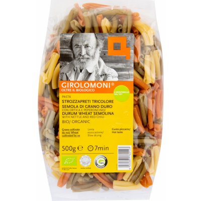 Girolomoni Těstoviny strozzapreti semolinové mix Bio 0,5 kg