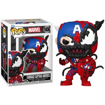 Funko Pop! 1436 Marvel Carnage Captain America – Zboží Dáma