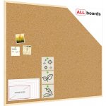 Allboards TK1210D Korková nástěnka 120 x 100 NATURAL TK1210D – Zboží Živě