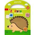 Můj kufřík Omalovánky a samolepky Zvířata ze zahrady – Zboží Dáma