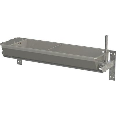 Kerbl Vyhřívaný výklopný nerezový žlab na zeď 70 l 200 W 24 V – Hledejceny.cz