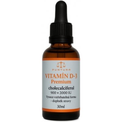 Puntura Vitamín D3 Premium 30 ml – Hledejceny.cz