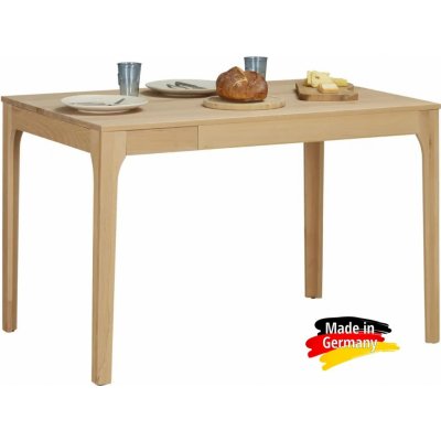 Rozkládací jídelní stůl Berlin - Jádrový buk masiv 120 / 180 cm – Zboží Mobilmania