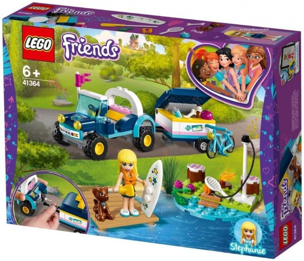 LEGO® Friends 41364 Stephanie a bugina s přívěsem
