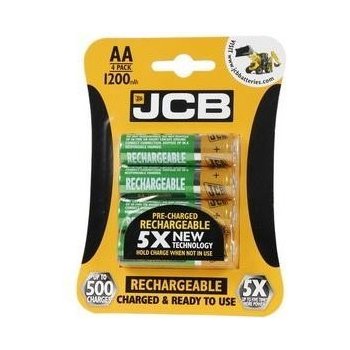 JCB RTU AA 1200mAh 4ks JCB-HR61300RC-4B