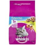 Whiskas Sterile Adult kuřecí 1,4 kg – Hledejceny.cz