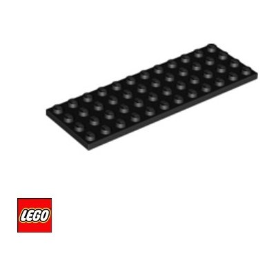 LEGO® 3029 Podložka 4x12 Černá – Hledejceny.cz