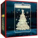 Maxo Vánoční 3D LED dekorace svítící Vánoční stromeček