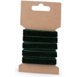 Prima-obchod Sametová stuha šíře 10 mm, barva 7 (5) zelená tm. – Sleviste.cz