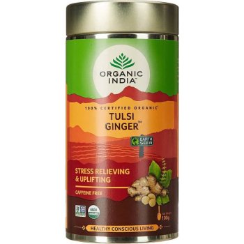 Organic India Tulsi Ginger BIO plech 100 g