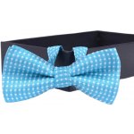 Amparo Miranda dětský motýlek s puntíky P002 světle modrý – Zboží Dáma