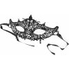 Karnevalový kostým maska škraboška krajková černá 50ks