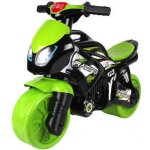 Teddies motorka zeleno-černá plast na baterie se světlem se zvukem v sáčku 36x53x74cm – Sleviste.cz
