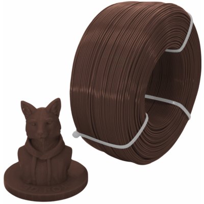 FOX PLA čokoládově hnědá 1 kg, 1,75 mm – Zboží Živě