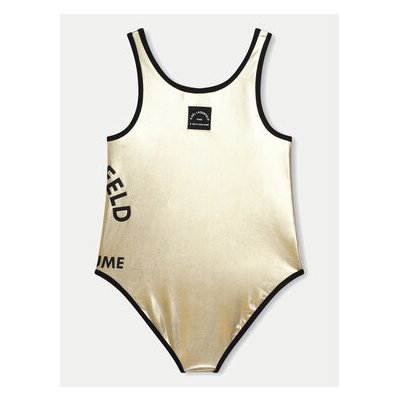 Karl Lagerfeld Kids Jednodílné plavky Z30059 S Žlutá