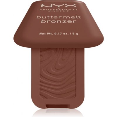 NYX Professional Makeup Buttermelt Bronzer vysoce pigmentovaný a dlouhotrvající bronzer 06 Do Butta 5 g – Zbozi.Blesk.cz