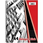 College A5 Blok kroužkový linka 50 listů – Zboží Mobilmania