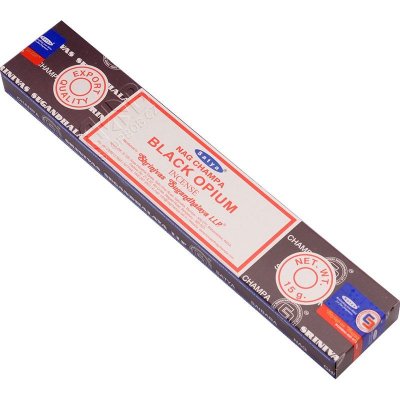 Satya Black Opium indické vonné tyčinky 15 g – Zboží Dáma