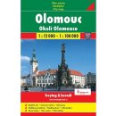 Olomouc 1:12 000 Okolí Olomouce 1:100 000 plán města