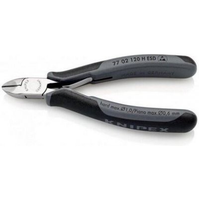 Knipex Kleště štípací boční pro elektroniku 77-02-120-H-ESD - KN77-02-120-H-ESD – Zboží Dáma