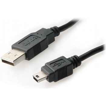 Equip 128521 mini USB 2.0 cable AM -> mini5p 1.8m, černý