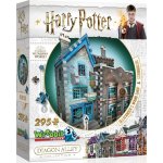 Wrebbit 3D puzzle Harry Potter Obchod s hůlkami pana Olivandera a Scribbulus 295 ks – Zboží Dáma
