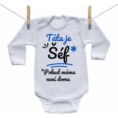 Boodyy Body s dlouhým rukávem Táta je šéf – Zboží Mobilmania